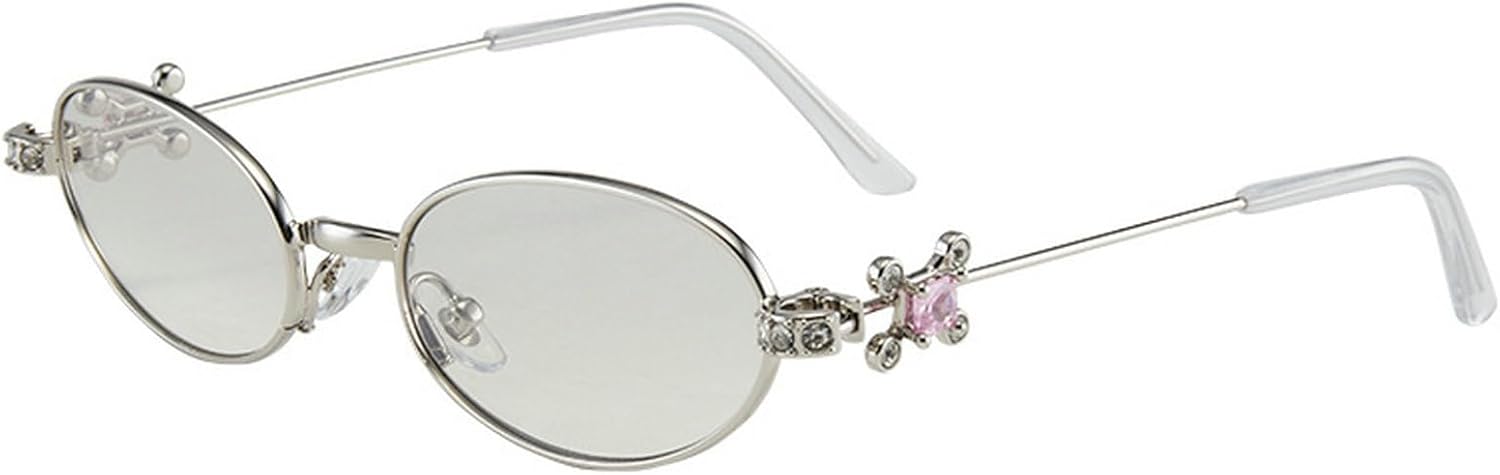 Солнцезащитные очки с блестящими стразами для женщин, овальные солнцезащитные очки, модные солнцезащитные очки с бриллиантами, защита от ультрафиолета UV400, модные металлические очки mincl, Silver
Солнцезащитные очки с блестящими стразами для женщин, овальные солнцезащитные очки, модные солнцезащитные очки с бриллиантами, защита от ультрафиолета UV400, модные металлические очки mincl, Silver