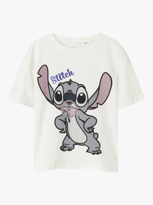 Футболка Stitch с короткими рукавами NAME IT, Cloud Dancer
Футболка Stitch с короткими рукавами NAME IT, Cloud Dancer