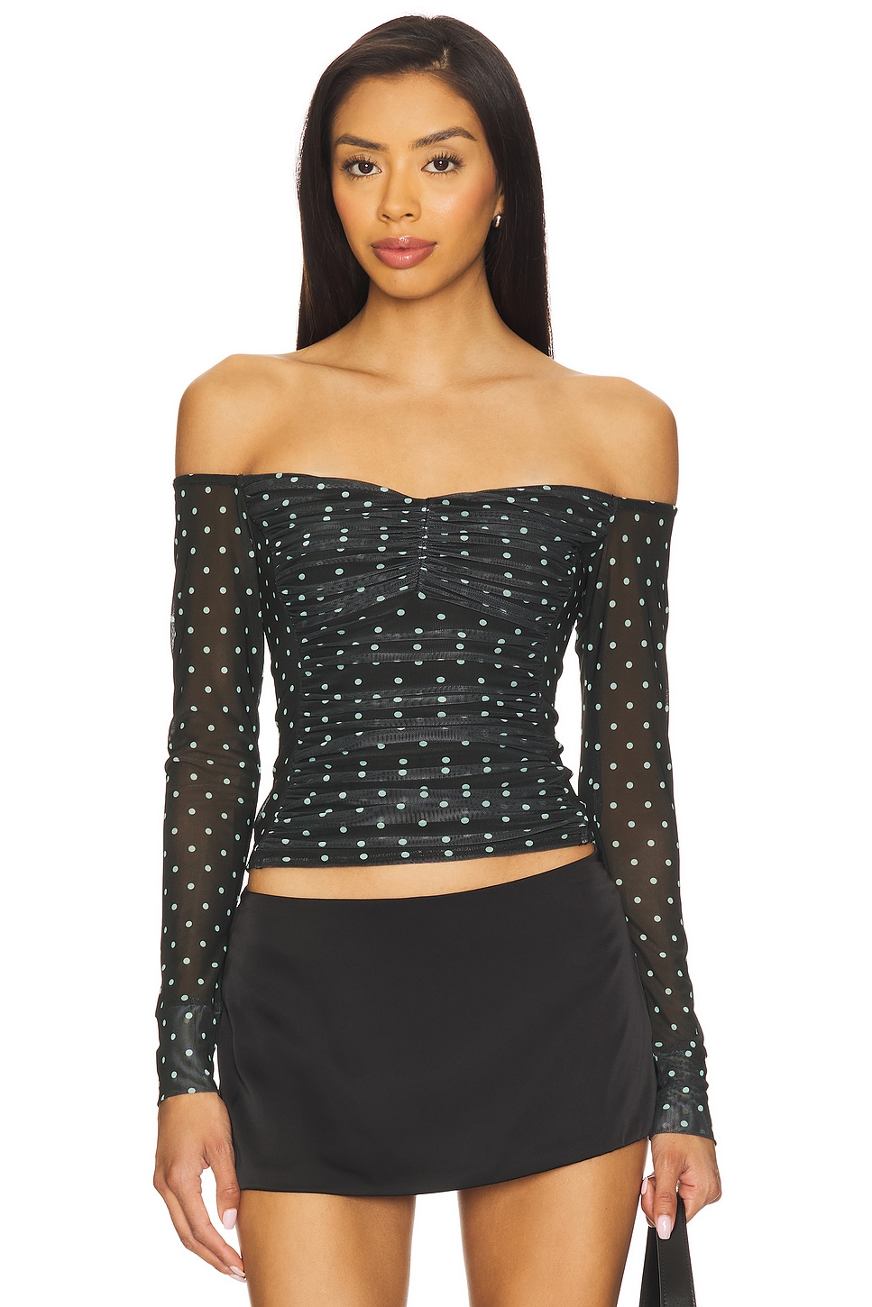 Топ Odilla Afrm, aqua dot
Топ Odilla Afrm, aqua dot