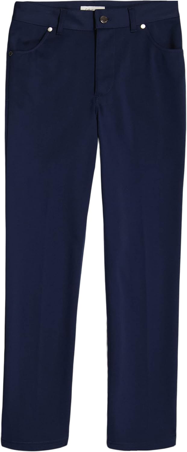 Костюмные брюки Calvin Klein для мальчиков, прямой крой, подшитый низ, шлевки для ремня и функциональные передние карманы., Bright Blue Tech
Костюмные брюки Calvin Klein для мальчиков, прямой крой, подшитый низ, шлевки для ремня и функциональные передние карманы., Bright Blue Tech