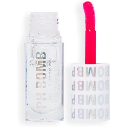 Масло для губ и щек PH Bomb, адаптирующая формула, универсальный оттенок, 4,5 мл Makeup Revolution 
Масло для губ и щек PH Bomb, адаптирующая формула, универсальный оттенок, 4,5 мл Makeup Revolution