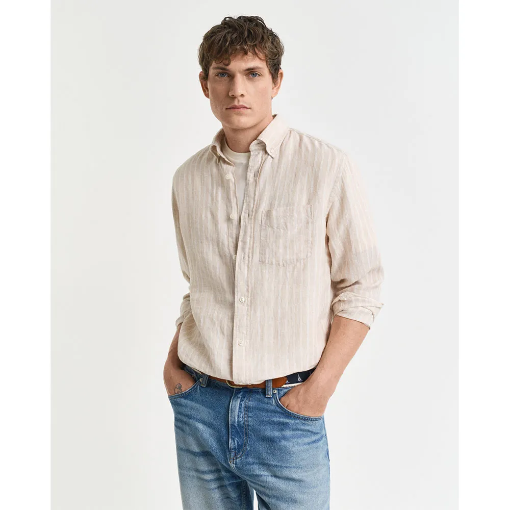 Рубашка Gant 3250079, бежевый
Рубашка Gant 3250079, бежевый