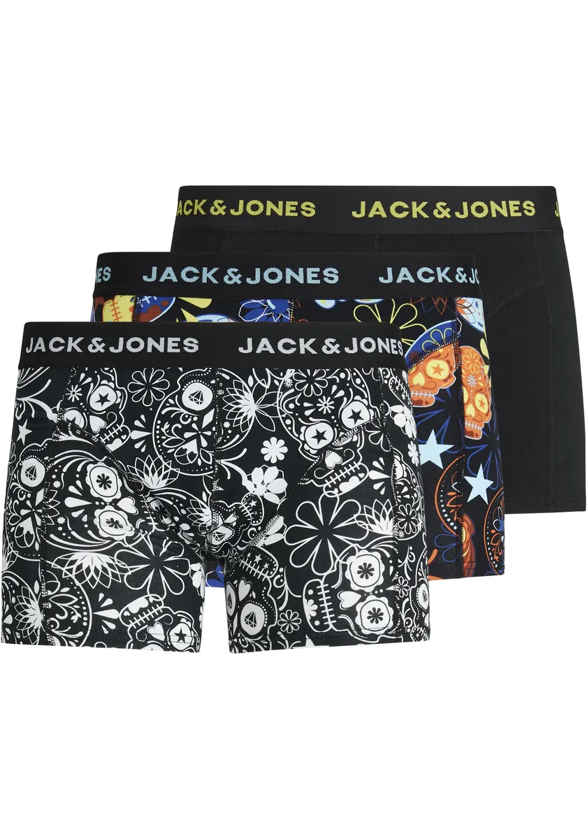 Боксерские шорты Jack & Jones "JACSUGAR SKULL TRUNKS, 3 ПАКЕТА. НООС " (упаковка, 3 шт.), черный
Боксерские шорты Jack & Jones "JACSUGAR SKULL TRUNKS, 3 ПАКЕТА. НООС " (упаковка, 3 шт.), черный