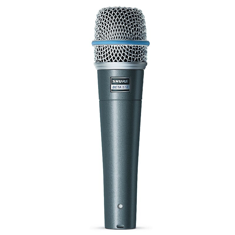 Динамический микрофон Shure BETA 57A Supercardioid Dynamic Instrument Microphone
Динамический микрофон Shure BETA 57A Supercardioid Dynamic Instrument Microphone