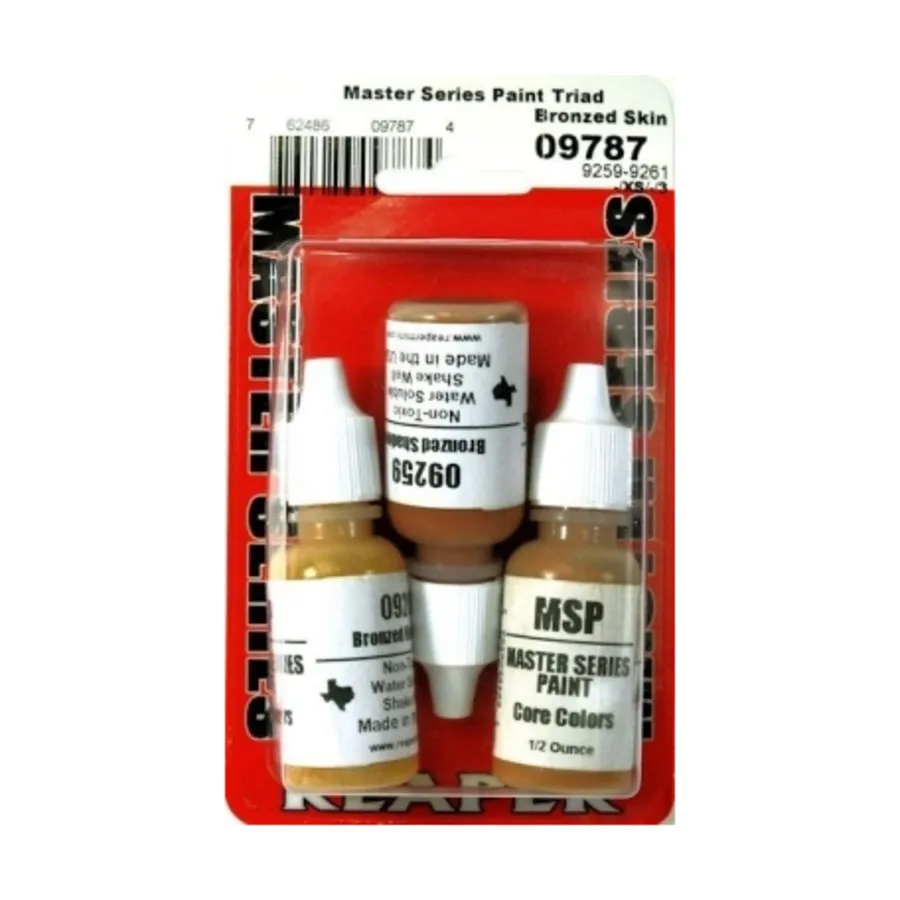 Бронзовая кожа, Master Series Paints - Triads
Бронзовая кожа, Master Series Paints - Triads