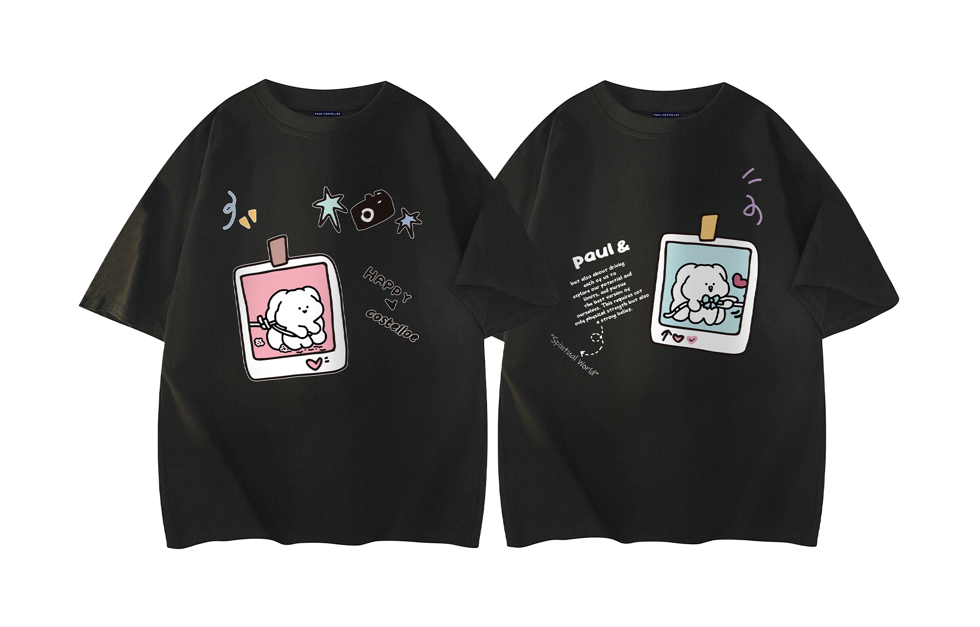 Футболка унисекс PAUL COSTELLOE, черный
Футболка унисекс PAUL COSTELLOE, черный