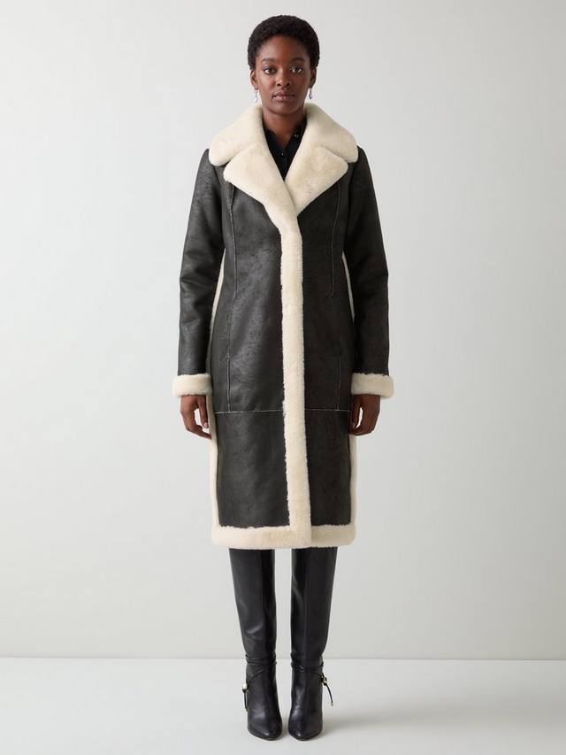 Длинное пальто Adora из искусственного меха L.K.Bennett, Black/Cream
Длинное пальто Adora из искусственного меха L.K.Bennett, Black/Cream