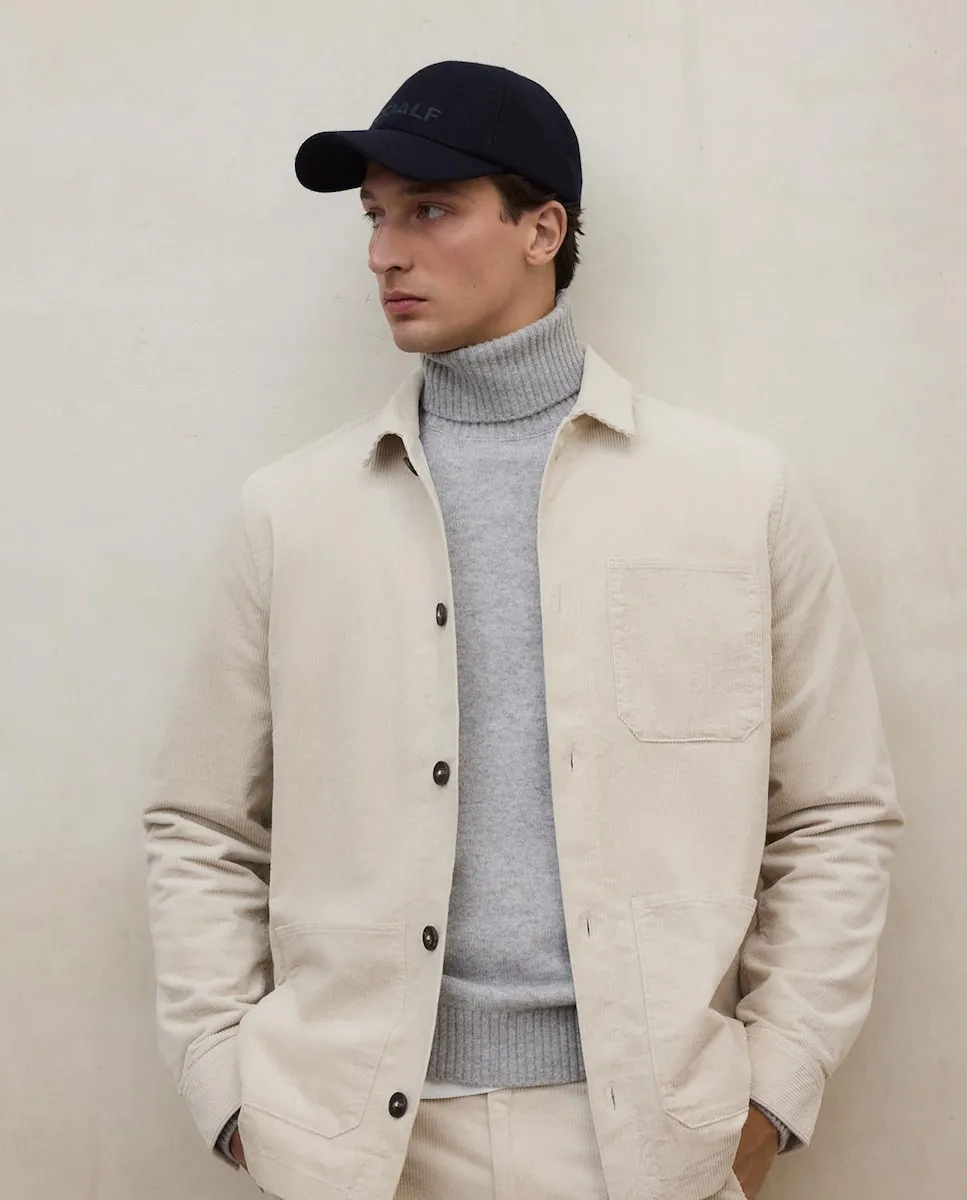 Мужская куртка с пуговицами и воротником-стойкой Ecoalf, бежевый
Мужская куртка с пуговицами и воротником-стойкой Ecoalf, бежевый