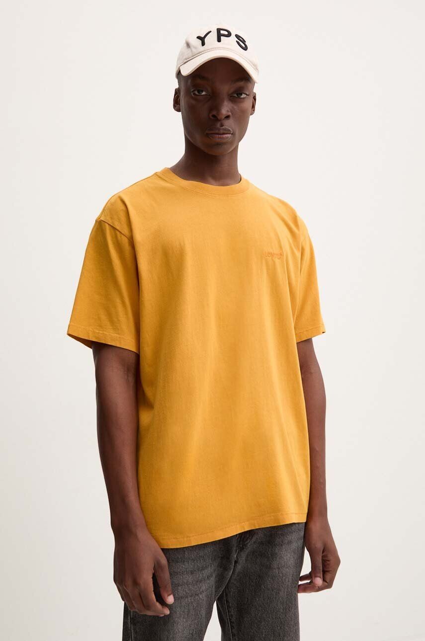 Хлопковая футболка Levi's, желтый
Хлопковая футболка Levi's, желтый