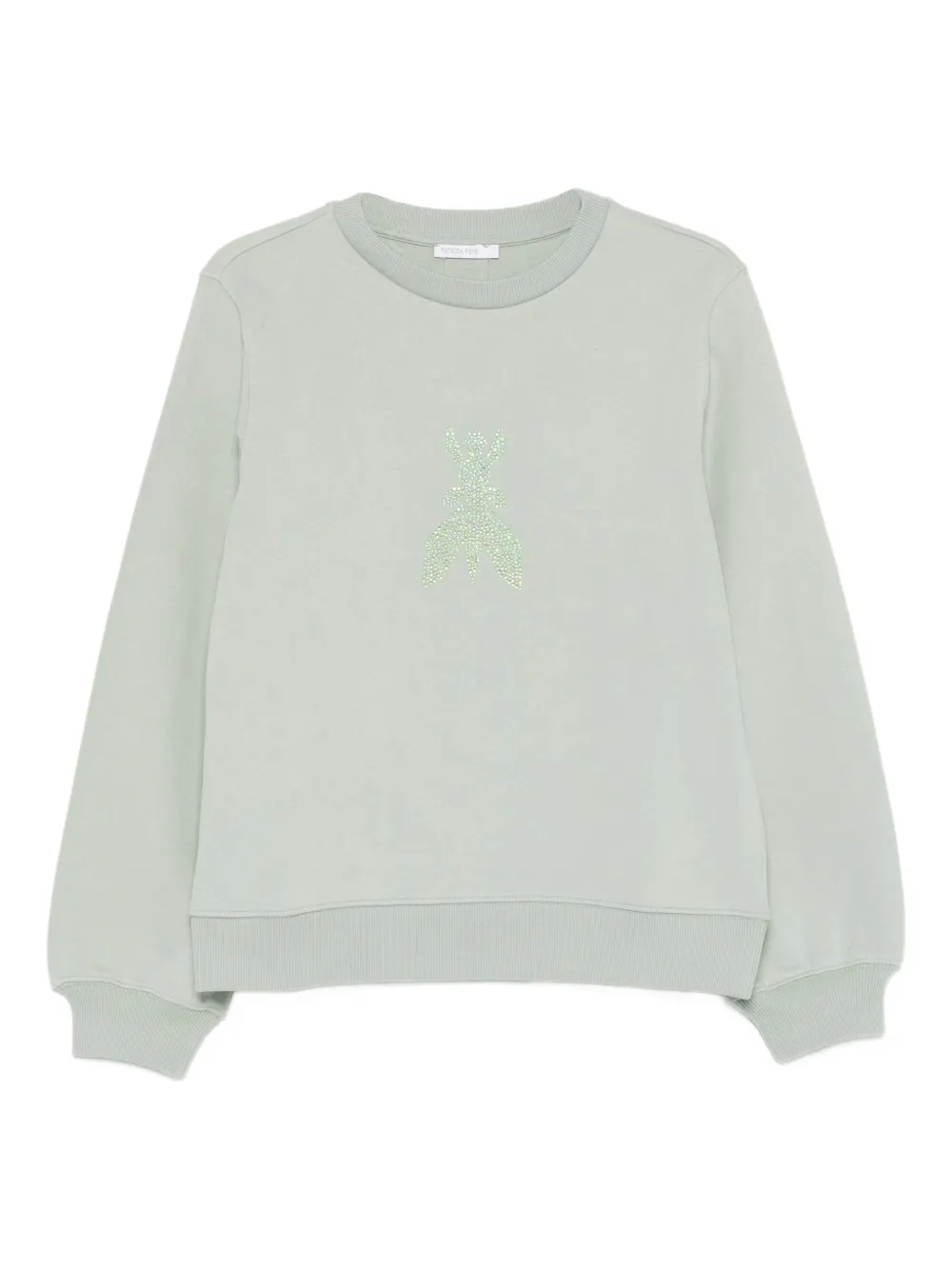 Толстовка с круглым вырезом Patrizia Pepe, зеленый
Толстовка с круглым вырезом Patrizia Pepe, зеленый