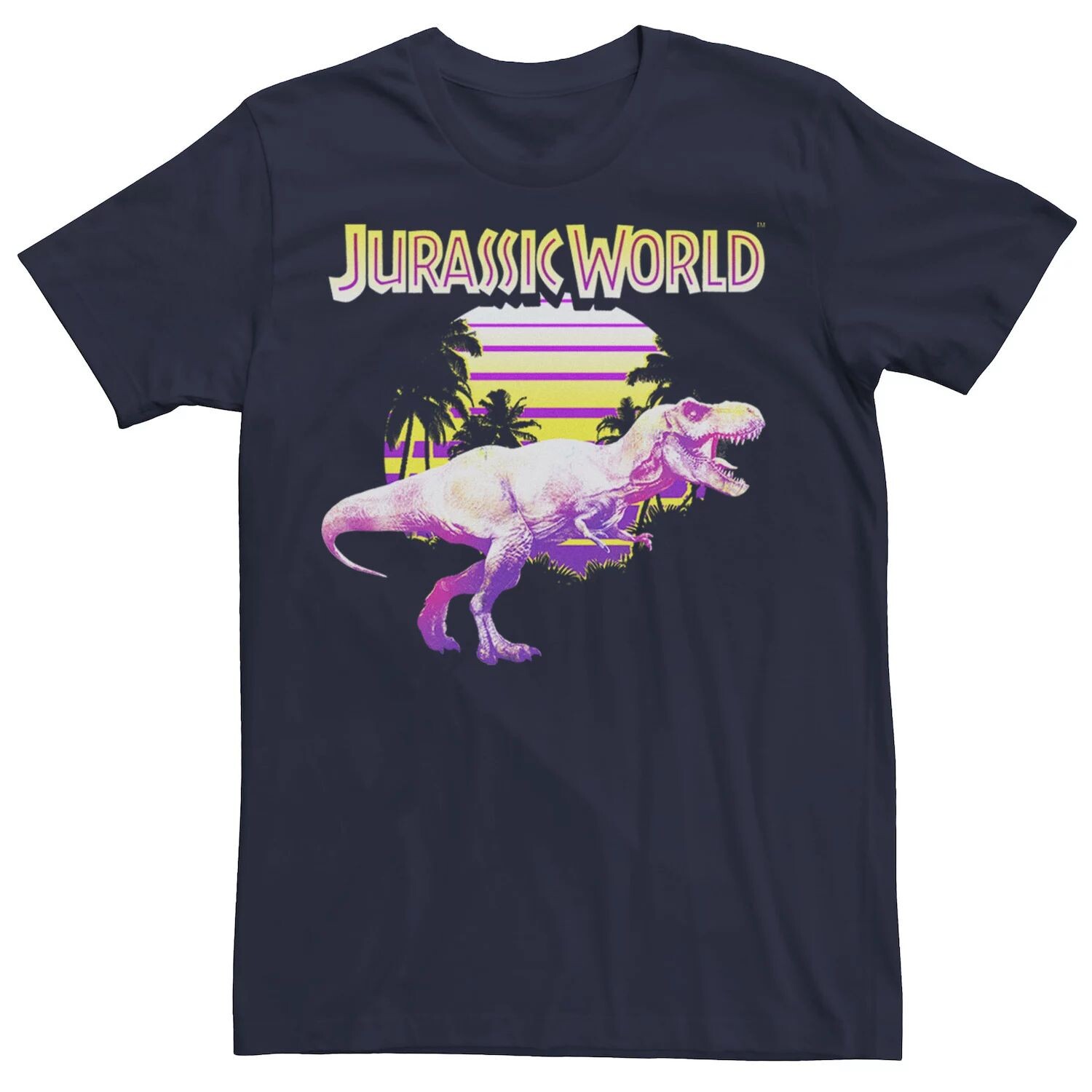 Мужская неоново-фиолетовая и желтая футболка Jurassic World T-Rex, Blue Jurassic Park, синий
Мужская неоново-фиолетовая и желтая футболка Jurassic World T-Rex, Blue Jurassic Park, синий