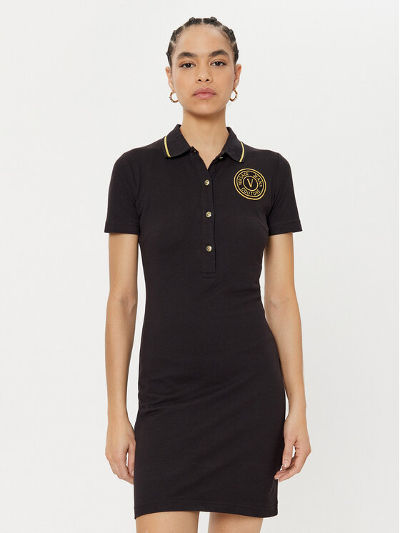 Платье на каждый день обычный крой 78HAOT01 Versace Jeans Couture, черный
Платье на каждый день обычный крой 78HAOT01 Versace Jeans Couture, черный