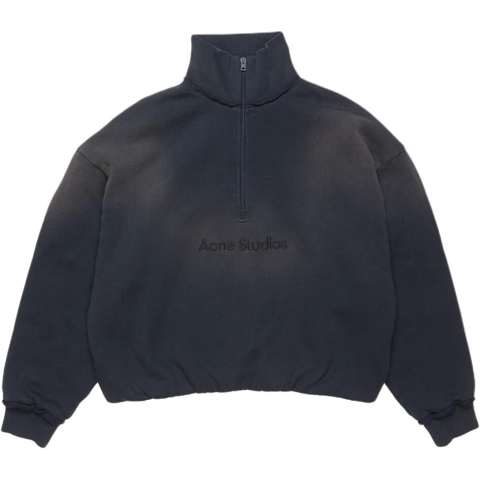 Свободная толстовка с детализированным логотипом Acne Studios, синий
Свободная толстовка с детализированным логотипом Acne Studios, синий