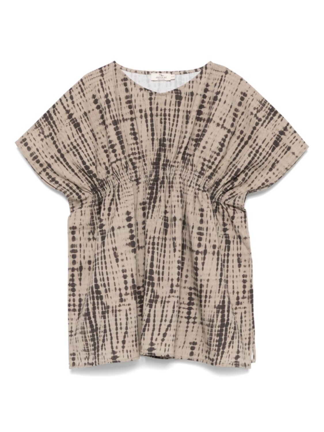 Топ с принтом тай-дай Andorine, нейтральный цвет
Топ с принтом тай-дай Andorine, нейтральный цвет