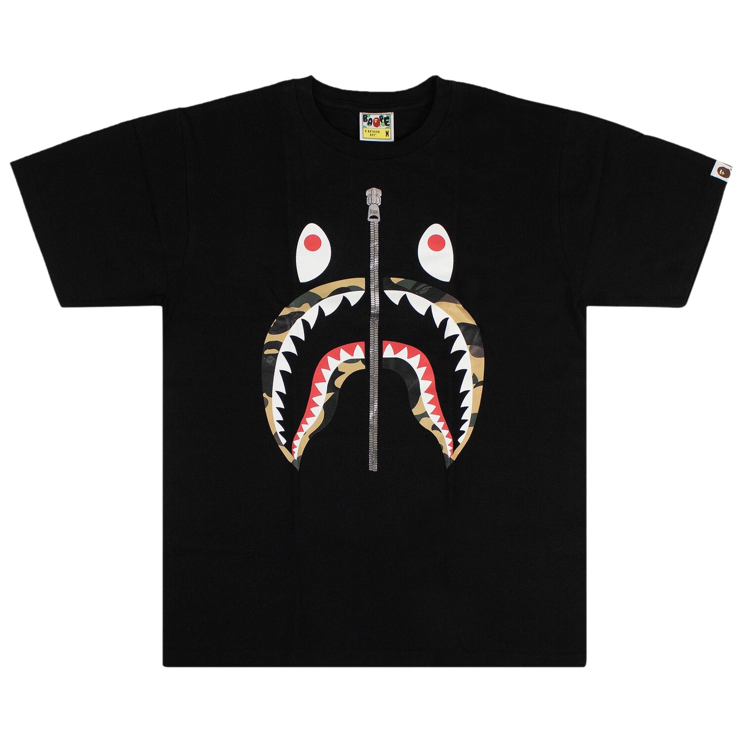 Футболка BAPE 1st Camo Shark Черный/Желтый
Футболка BAPE 1st Camo Shark Черный/Желтый