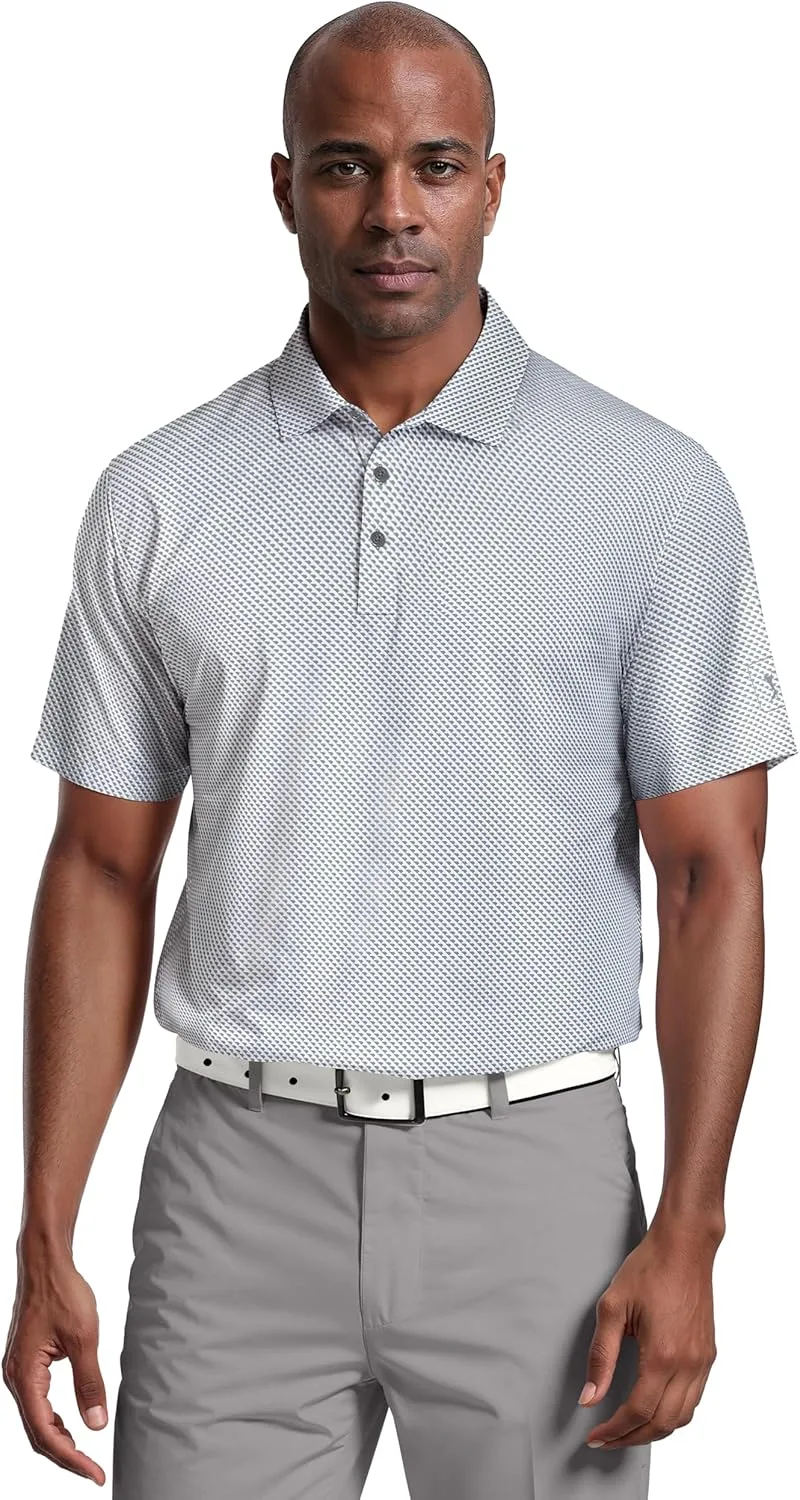Мужская поло для гольфа PGA Tour с гео-принтом и Moisture Wicking Fabric
Мужская поло для гольфа PGA Tour с гео-принтом и Moisture Wicking Fabric