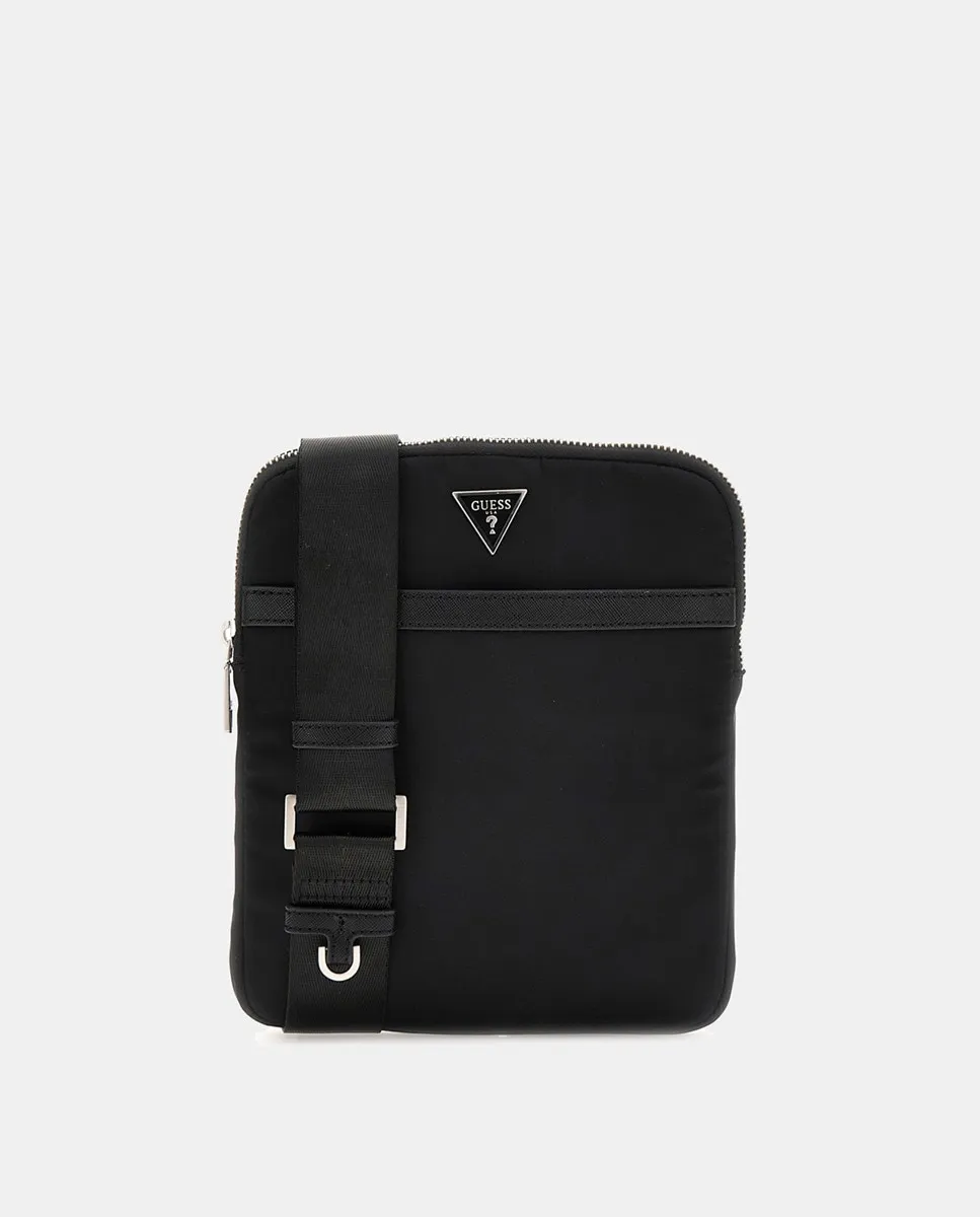 Мужская сумка через плечо с металлическим логотипом Guess, синий
Мужская сумка через плечо с металлическим логотипом Guess, синий