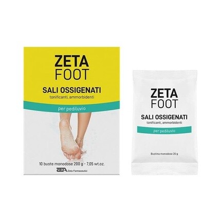Zeta Farmaceutici ZetaFoot Кислородные соли для ванночек для ног 
Zeta Farmaceutici ZetaFoot Кислородные соли для ванночек для ног