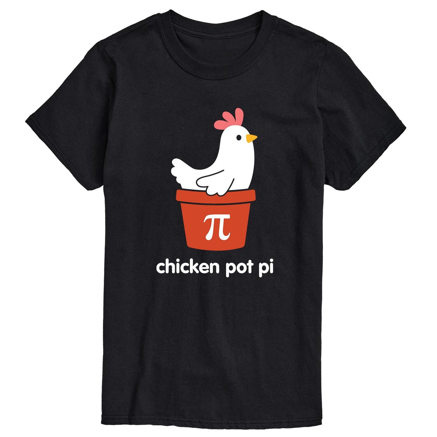 Мужская футболка Chicken Pot Pi Licensed Character
Мужская футболка Chicken Pot Pi Licensed Character