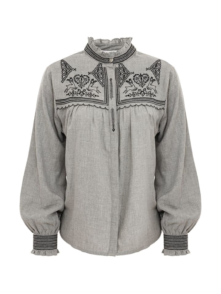 Блузка DELIA серого цвета Hangowear
Блузка DELIA серого цвета Hangowear