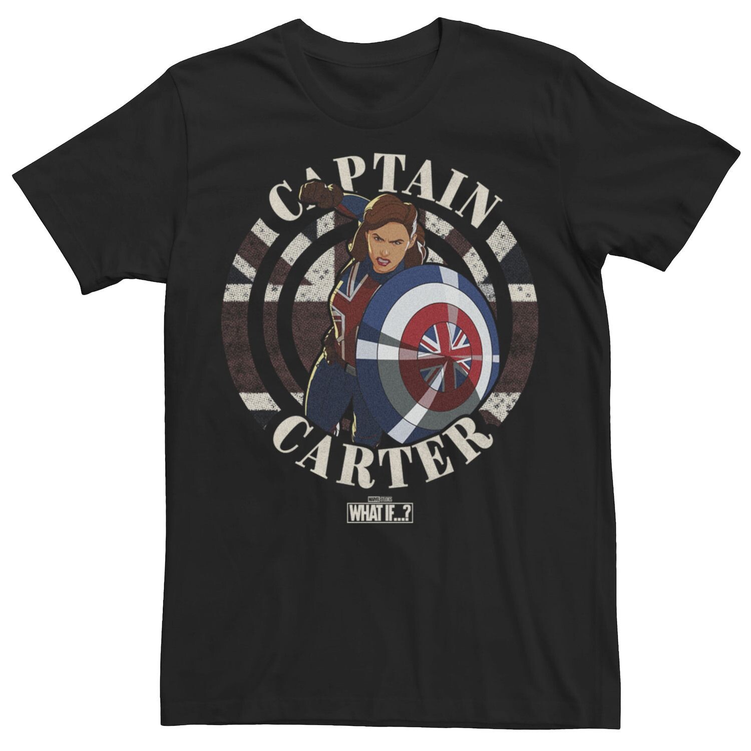 Мужская футболка Marvel What If Captain Carter со штампом Licensed Character
Мужская футболка Marvel What If Captain Carter со штампом Licensed Character
