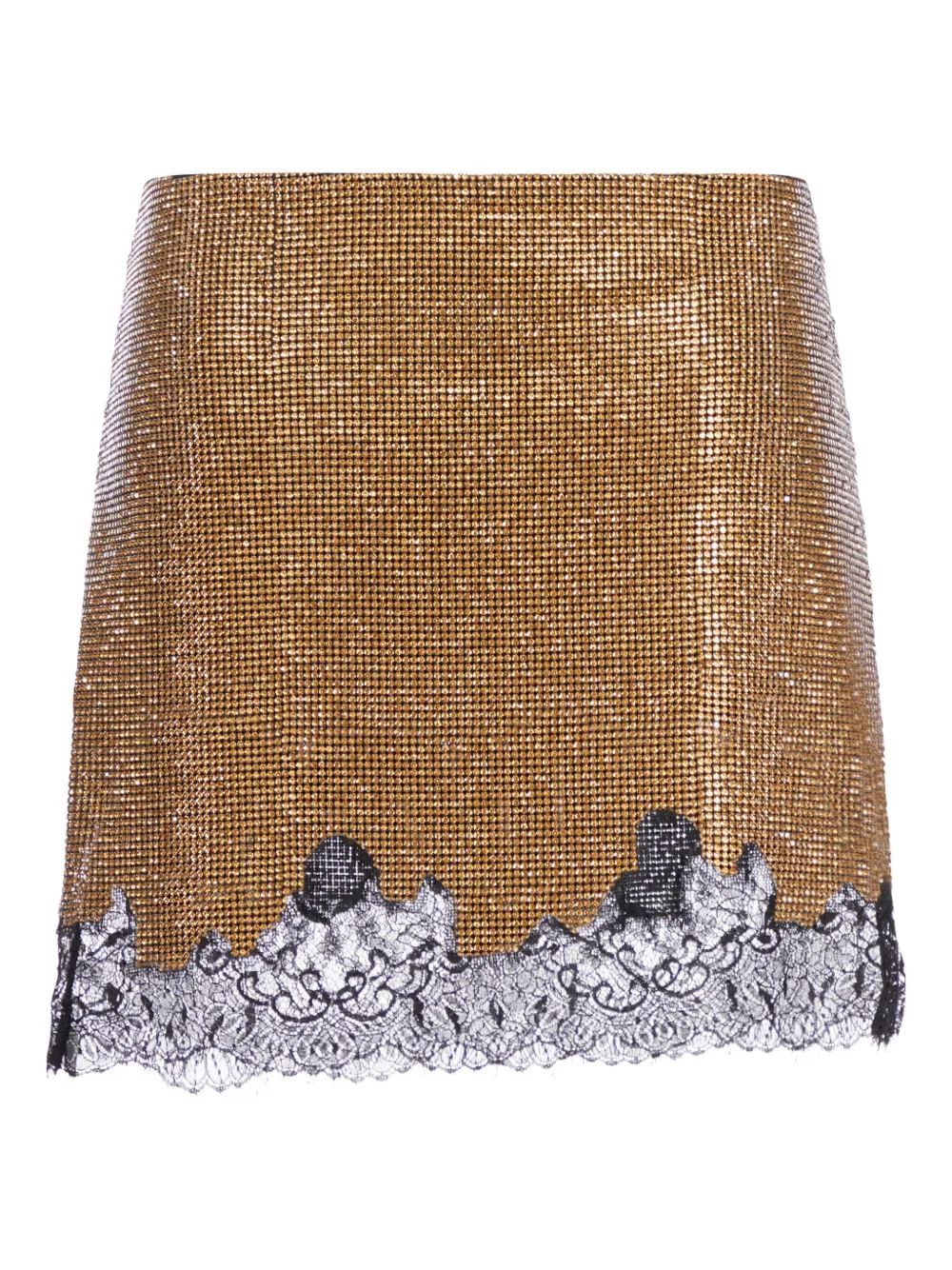 Юбка мини с кружевной отделкой и кристаллами Self-Portrait, коричневый
Юбка мини с кружевной отделкой и кристаллами Self-Portrait, коричневый