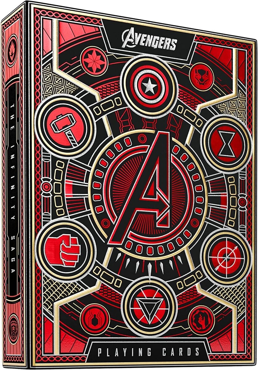 Игральные карты AVENGERS RED EDITION Теория11 Theory11
Игральные карты AVENGERS RED EDITION Теория11 Theory11