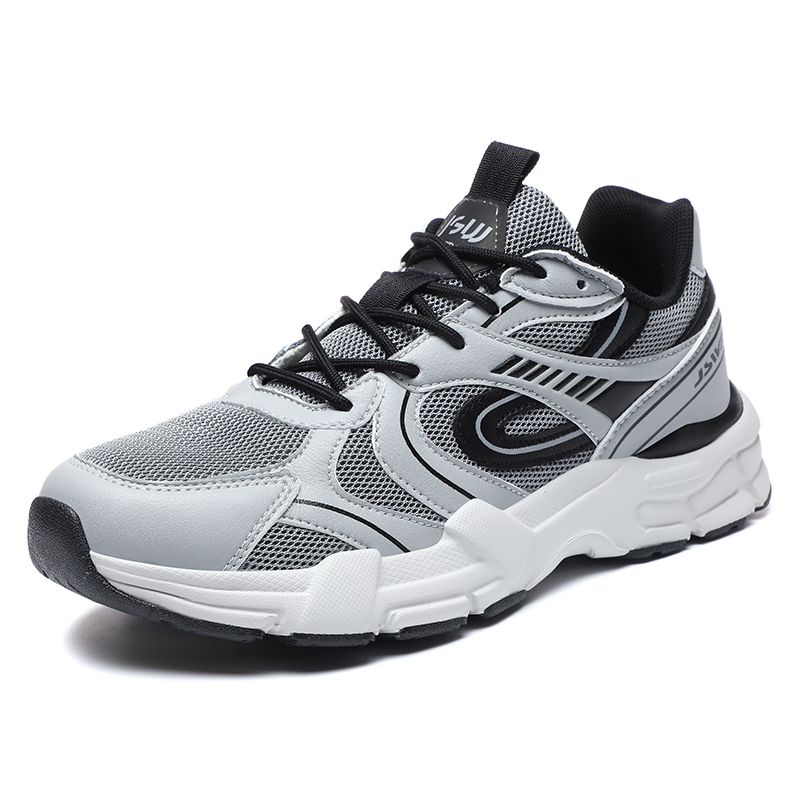 JSWEI Серо-черные мужские противоскользящие износостойкие низкие повседневные кроссовки, цвет Gray Black
JSWEI Серо-черные мужские противоскользящие износостойкие низкие повседневные кроссовки, цвет Gray Black