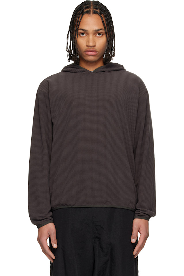 Le17Septembre Толстовка серого цвета из вафельной вязки
Le17Septembre Толстовка серого цвета из вафельной вязки