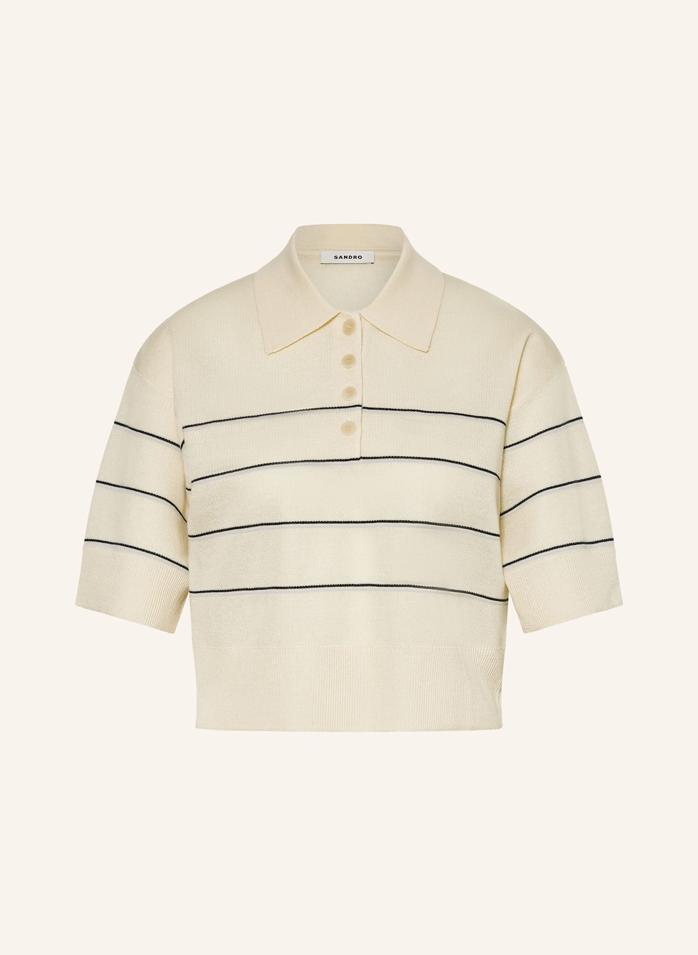 Трикотажная рубашка поло Sandro, мультиколор
Трикотажная рубашка поло Sandro, мультиколор