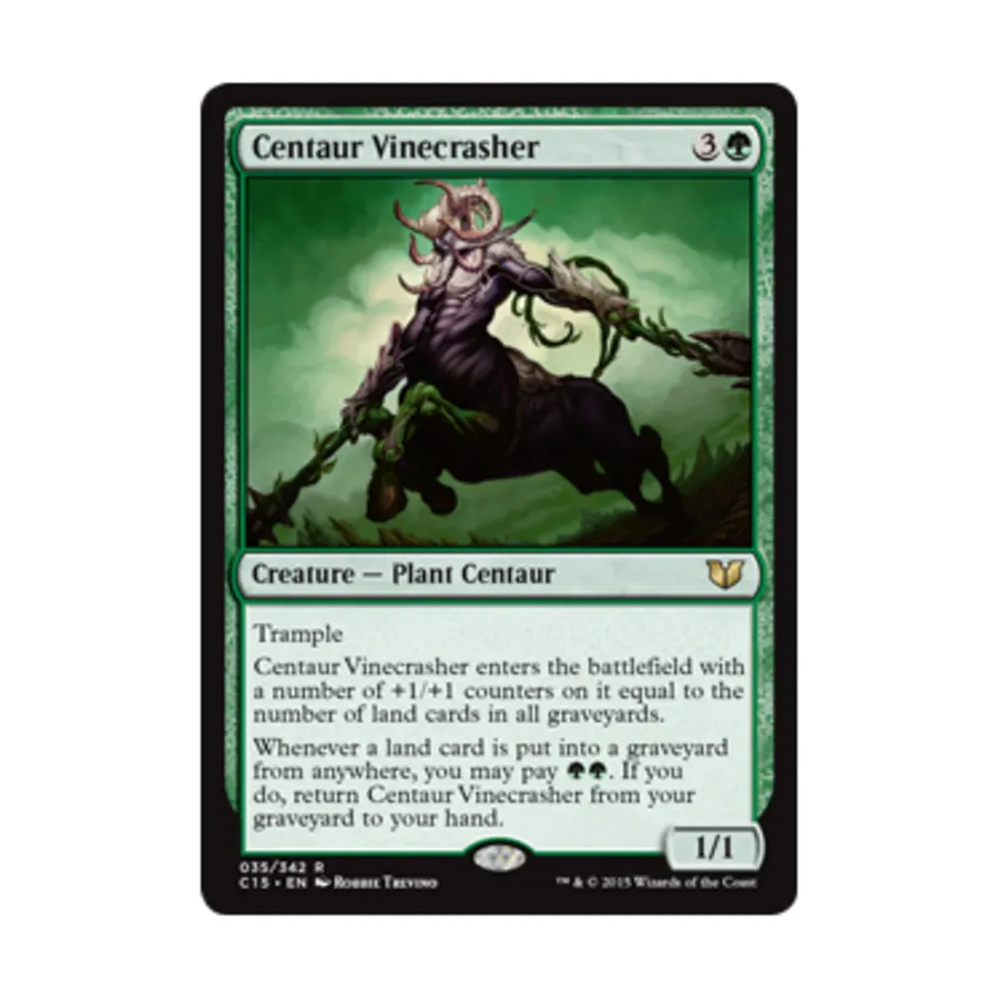 CCG Кентавр Виноградарь (клавиша R), MTG - Commander 2015
CCG Кентавр Виноградарь (клавиша R), MTG - Commander 2015