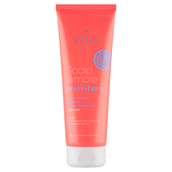 Увлажняющий кондиционер с ниацинамидом для волос, 200 мл Miya Cosmetics Scalp&More moisture
Увлажняющий кондиционер с ниацинамидом для волос, 200 мл Miya Cosmetics Scalp&More moisture