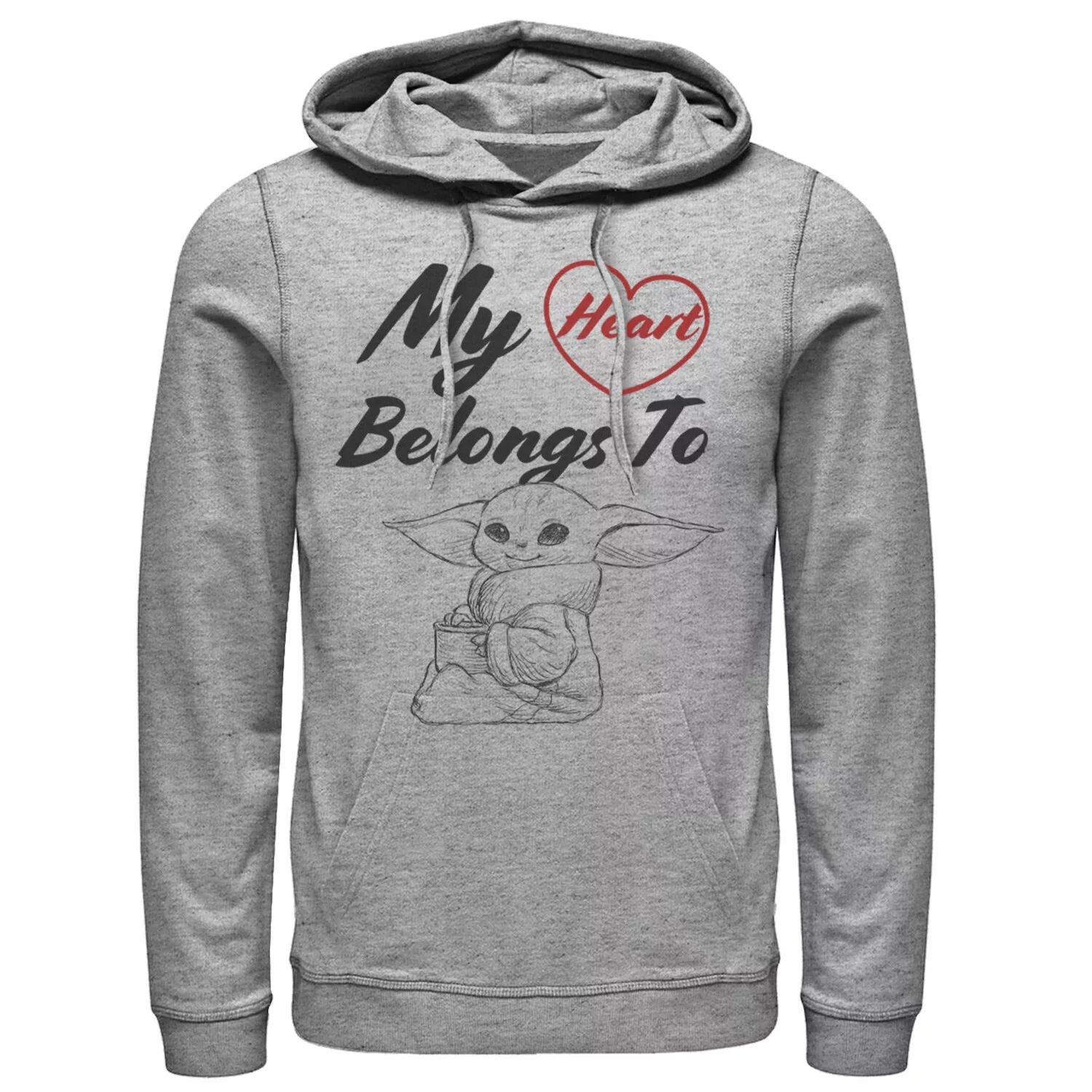 Мужская толстовка с капюшоном «Звездные войны, мандалорец, ребенок, которому принадлежит мое сердце» Licensed Character
Мужская толстовка с капюшоном «Звездные войны, мандалорец, ребенок, которому принадлежит мое сердце» Licensed Character