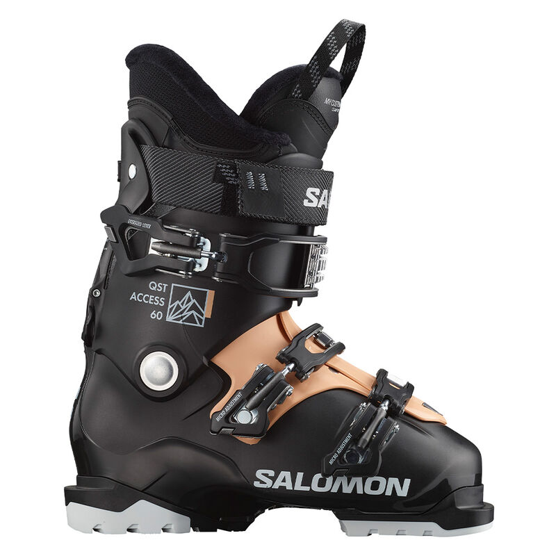 Женские горнолыжные ботинки QST Access 60 Salomon, black
Женские горнолыжные ботинки QST Access 60 Salomon, black
