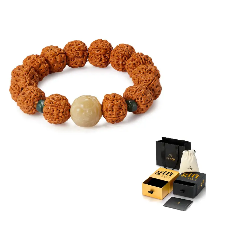 Король Конг браслет из семян бодхи унисекс Gianina
Король Конг браслет из семян бодхи унисекс Gianina