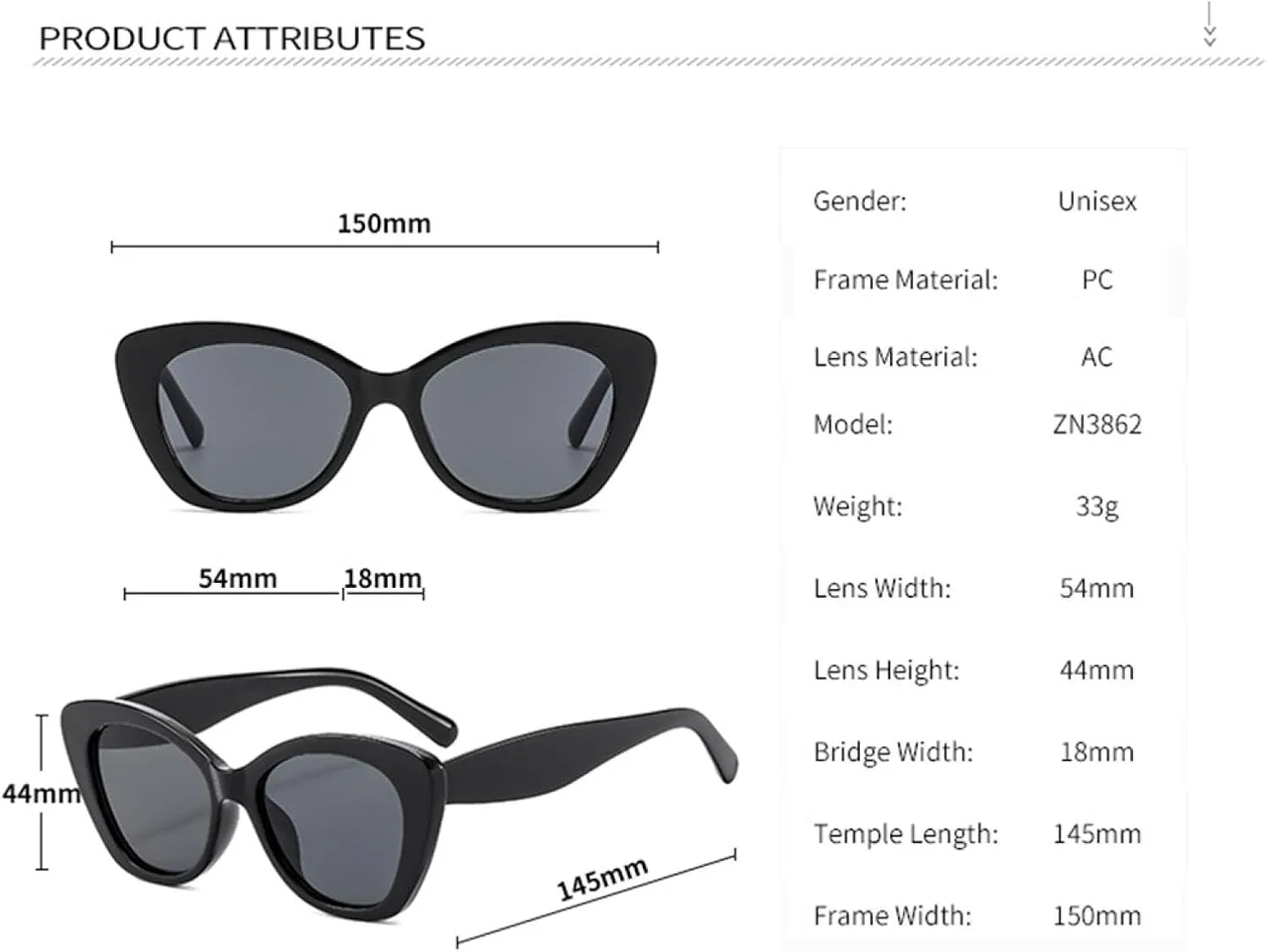Солнцезащитные очки «кошачий глаз» для женщин, модные, роскошные, для мужчин, для активного отдыха, с защитой от УФ-излучения UV400 TOIPASTN, Black Brown
Солнцезащитные очки «кошачий глаз» для женщин, модные, роскошные, для мужчин, для активного отдыха, с защитой от УФ-излучения UV400 TOIPASTN, Black Brown