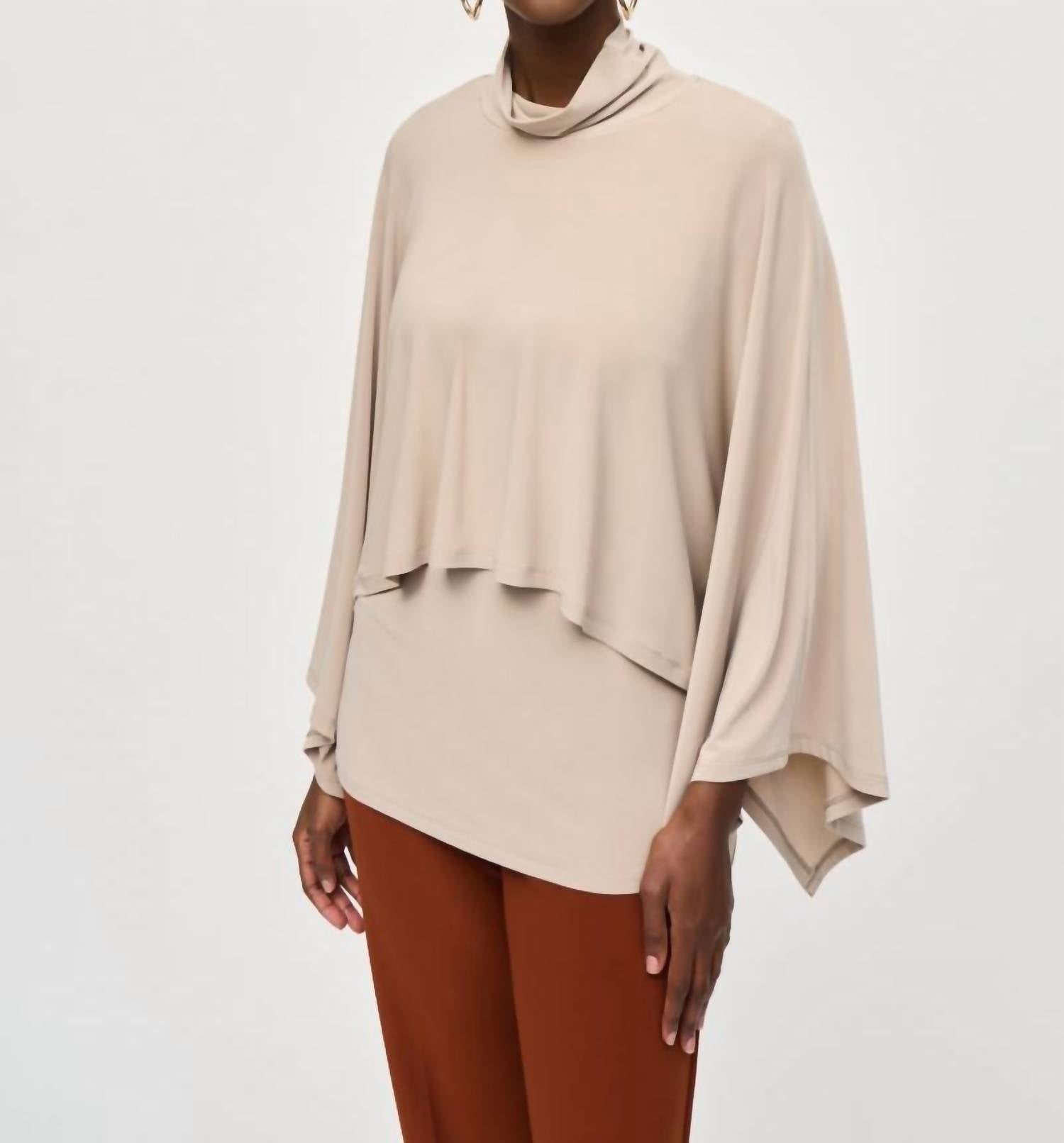 Туника-кимоно многослойного кроя с рукавами 3/4 цвета «Дюна» Joseph Ribkoff, Dune
Туника-кимоно многослойного кроя с рукавами 3/4 цвета «Дюна» Joseph Ribkoff, Dune