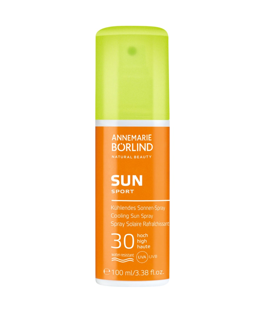 Солнцезащитный спрей ANNEMARIE BÖRLIND SUN SPORT Kühlendes Sonnen-Spray LSF 30, 100 ml
Солнцезащитный спрей ANNEMARIE BÖRLIND SUN SPORT Kühlendes Sonnen-Spray LSF 30, 100 ml