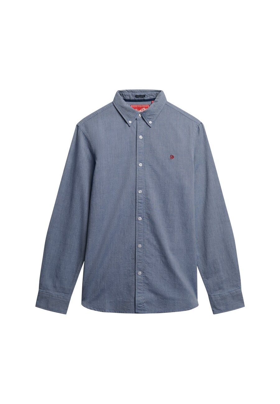 Рубашка Slim Fit на пуговицах Superdry, темно-синий
Рубашка Slim Fit на пуговицах Superdry, темно-синий