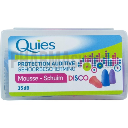 Беруши из пеноматериала для защиты органов слуха - упаковка из 3 пар Quies
Беруши из пеноматериала для защиты органов слуха - упаковка из 3 пар Quies