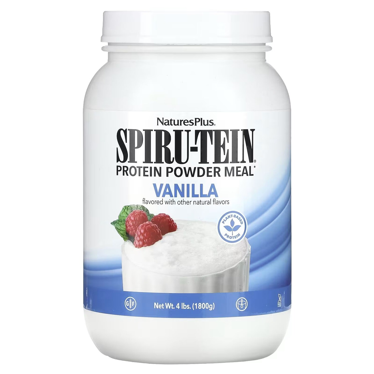 Spiru-Tein, протеиновый порошок, ваниль, 4 фунта (1800 г) Naturesplus
Spiru-Tein, протеиновый порошок, ваниль, 4 фунта (1800 г) Naturesplus