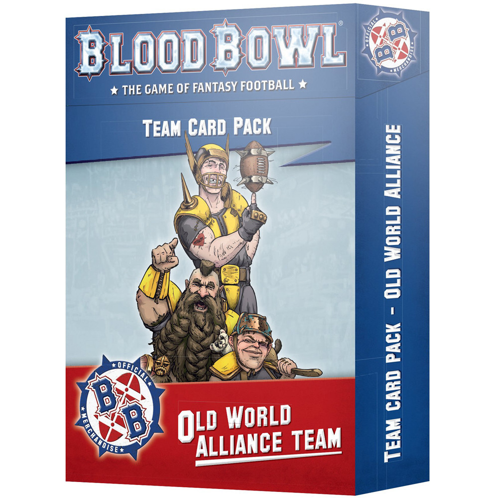 Миниатюра Games Workshop Blood Bowl: Old World Alliance Team Card Pack
Миниатюра Games Workshop Blood Bowl: Old World Alliance Team Card Pack