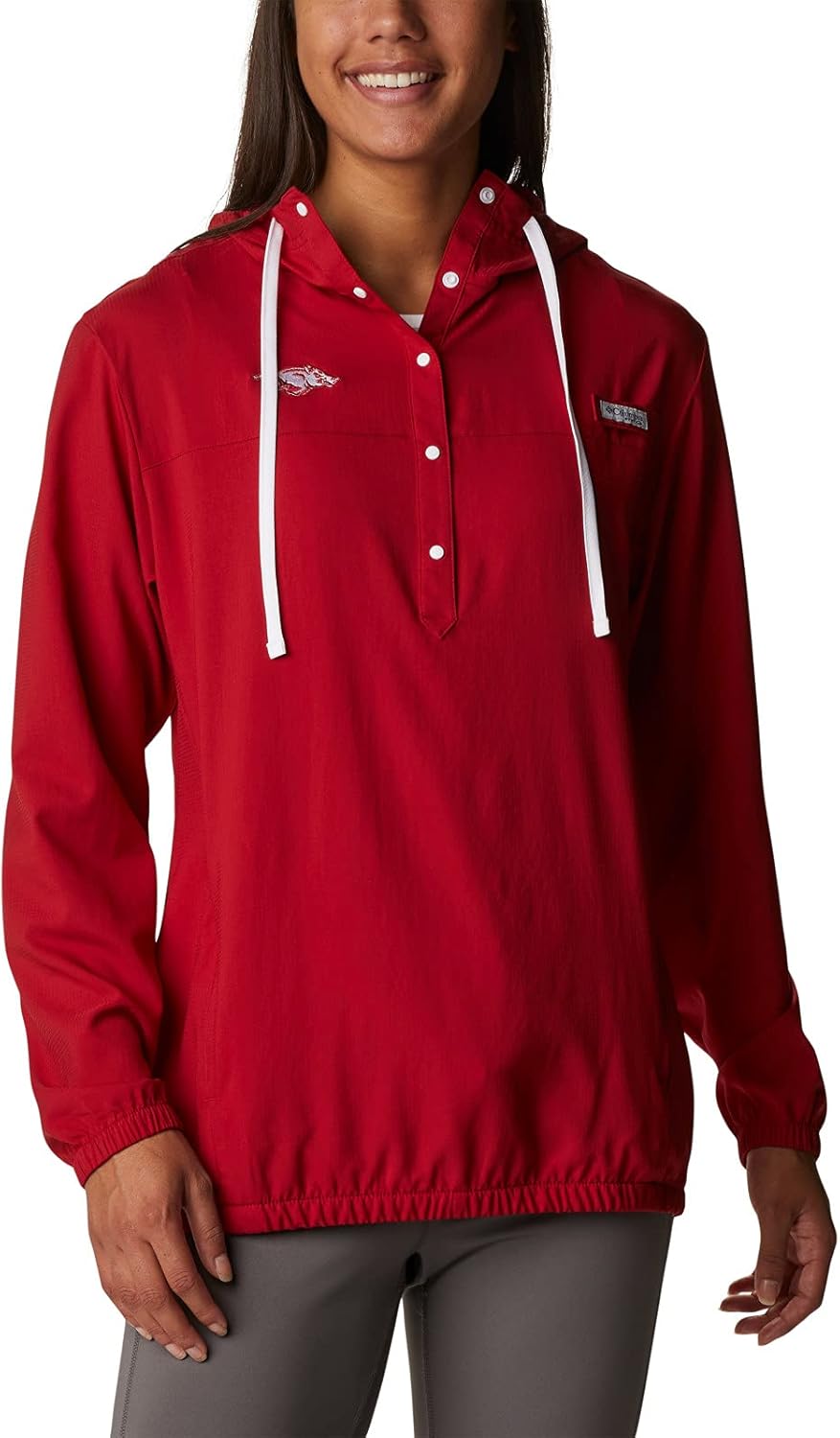 Columbia NCAA womens Collegiate Tamiami Hoodie, Team Color
Columbia NCAA womens Collegiate Tamiami Hoodie, Team Color