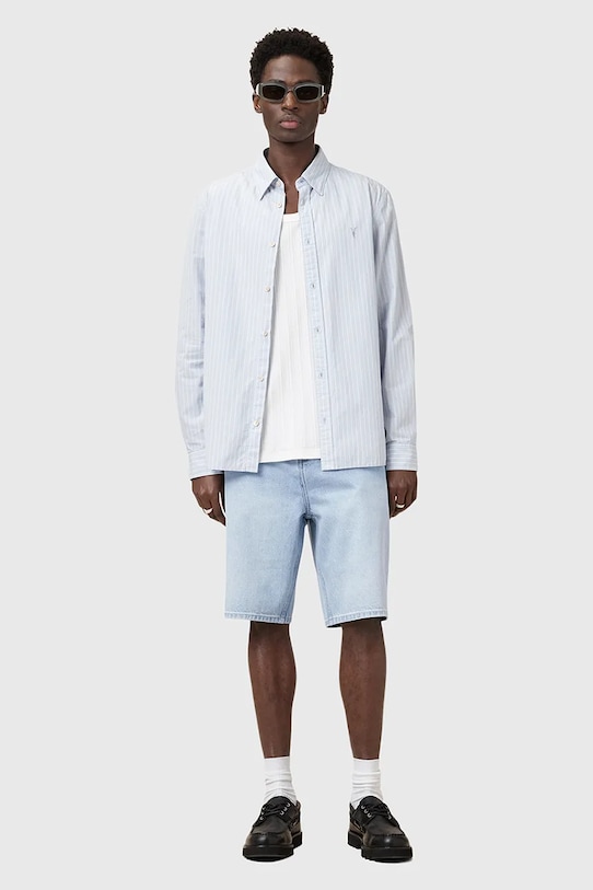 Хлопковые джинсовые шорты ALVA Allsaints, синий
Хлопковые джинсовые шорты ALVA Allsaints, синий