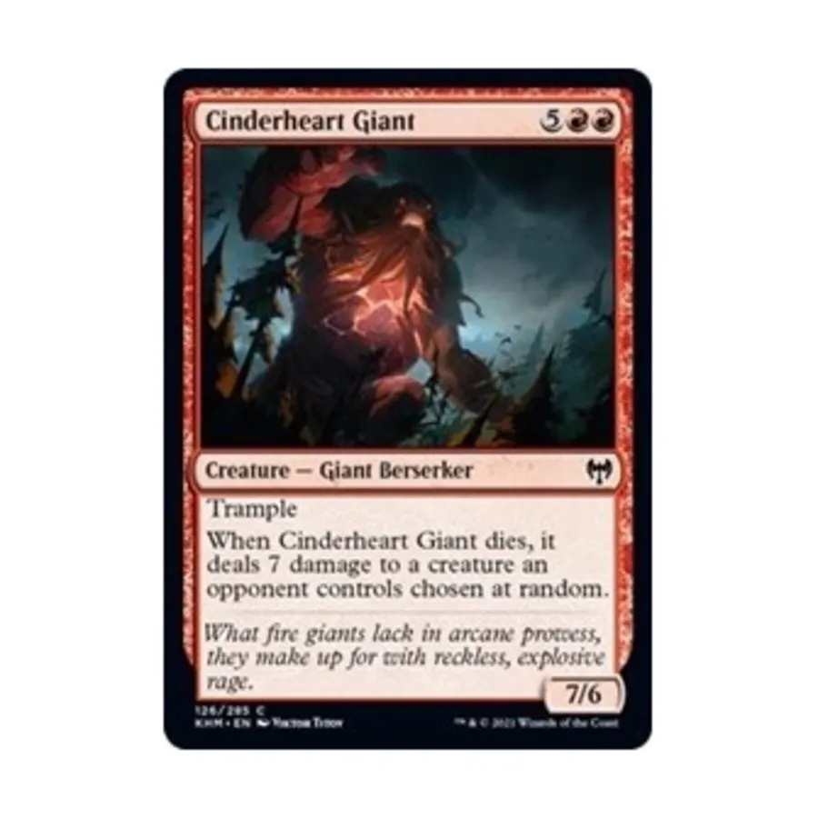 CCG Гигант Пеплосердца (клавиша C), MTG - Kaldheim
CCG Гигант Пеплосердца (клавиша C), MTG - Kaldheim