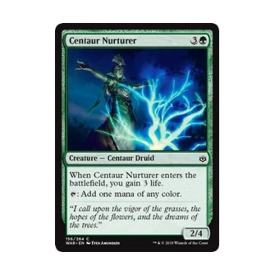 CCG Кентавр-воспитатель (К), MTG - War of the Spark
CCG Кентавр-воспитатель (К), MTG - War of the Spark