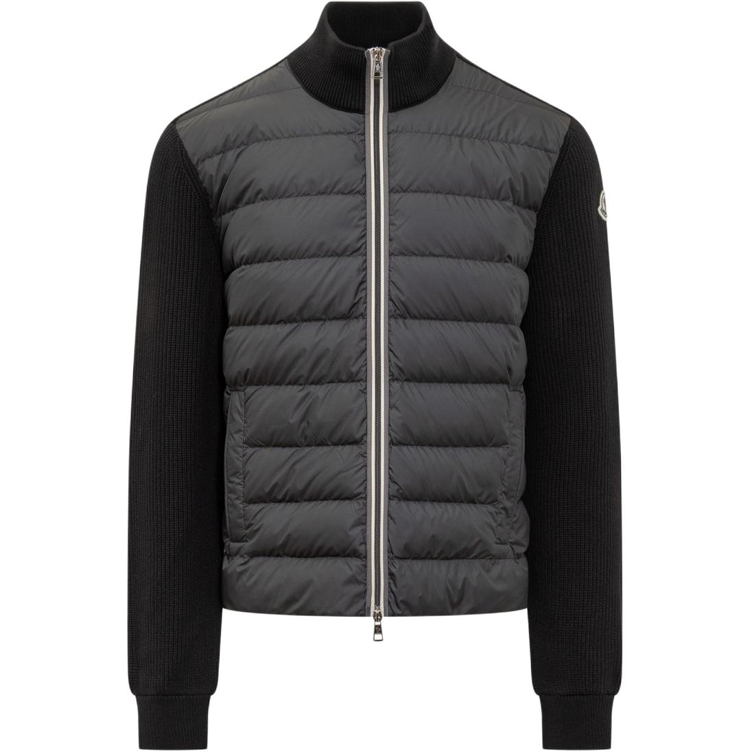 Moncler Застегивающаяся на молнию утепленная кардиган, Black
Moncler Застегивающаяся на молнию утепленная кардиган, Black