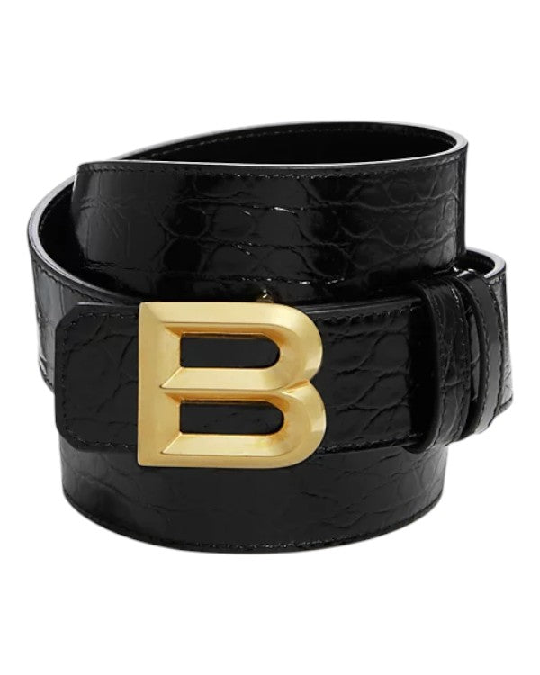 Ремень Bally 6305821 B Bold Croc с тисненым логотипом и пряжкой из кожи черного цвета
Ремень Bally 6305821 B Bold Croc с тисненым логотипом и пряжкой из кожи черного цвета