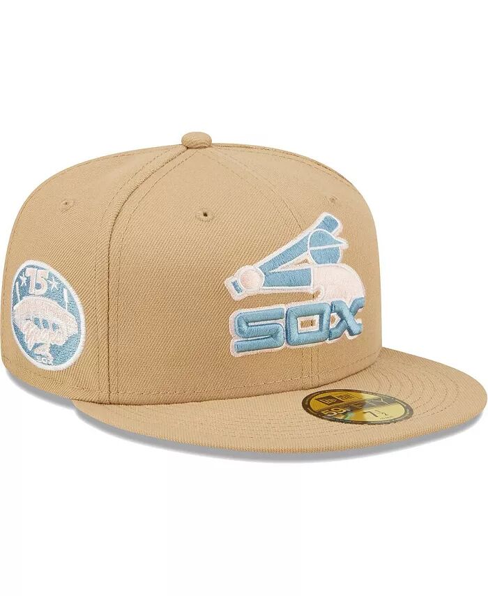 Мужская бежевая бейсболка Chicago White Sox 75th Anniversary of Comiskey Park Sky Blue Undervisor 59FIFTY Fitted Hat New Era
Мужская бежевая бейсболка Chicago White Sox 75th Anniversary of Comiskey Park Sky Blue Undervisor 59FIFTY Fitted Hat New Era