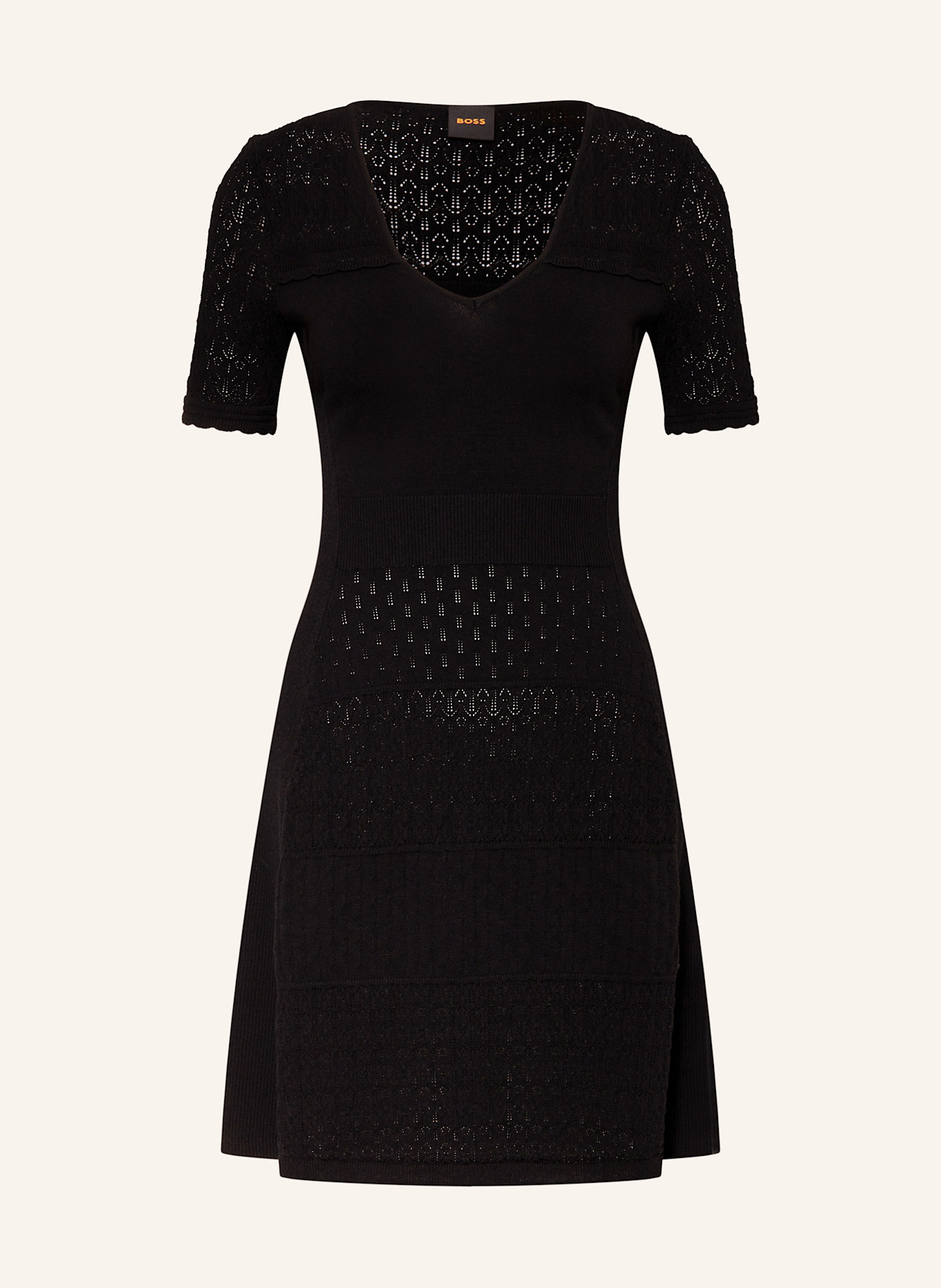 Вязаное платье фуарт Boss, черный
Вязаное платье фуарт Boss, черный